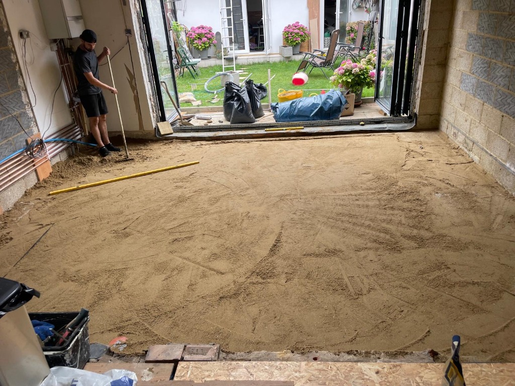 Underfloor Heating Install