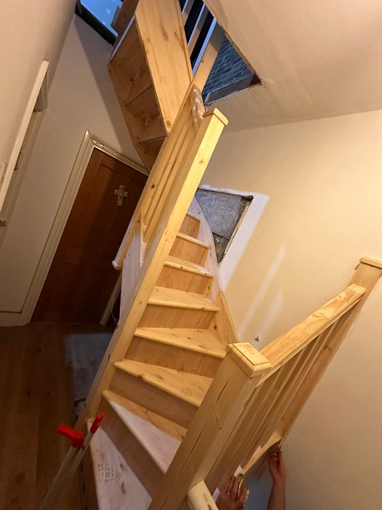 Loft Stairs Installation