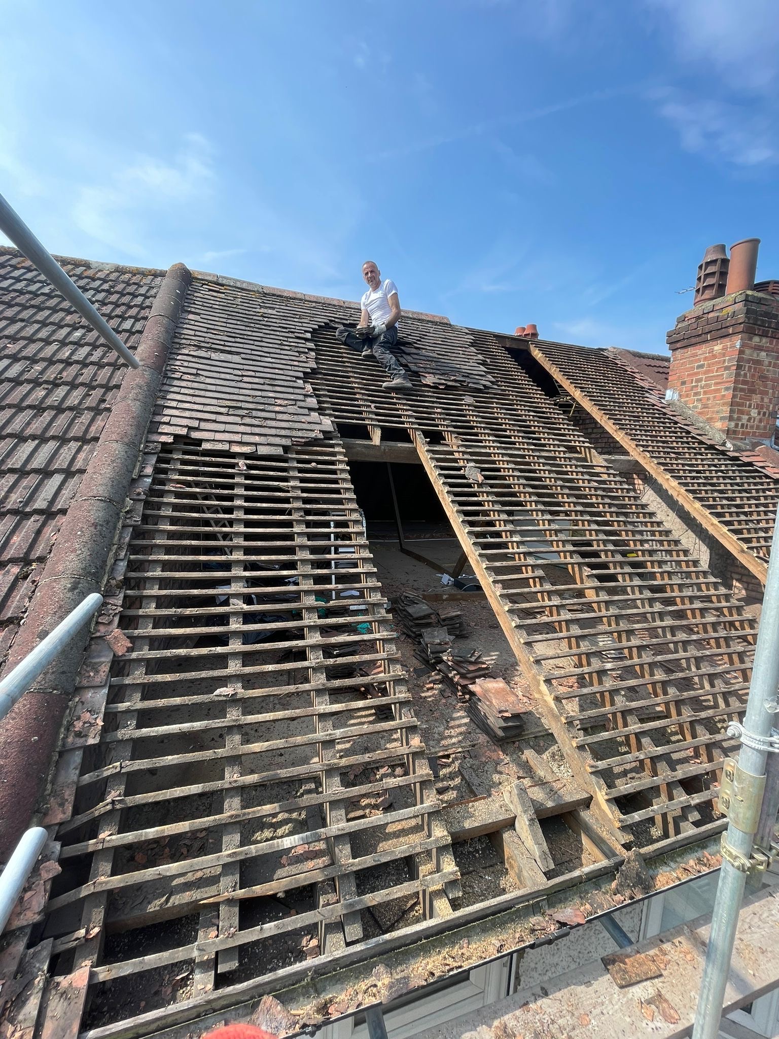 New Tiling on Roof